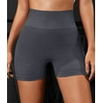 thumbnail image 2 of OVESPORT Women's 3-piece Sports Shorts, Fitness Motorcycle Yoga Seamless High Waisted And Hip Lifting Shorts, 2 of 13