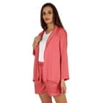 thumbnail image 4 of Inkmeso Elegant Shrug& Shorts Set For Womens 3 Piece Outfits Loungewear Summer Sets, 4 of 7