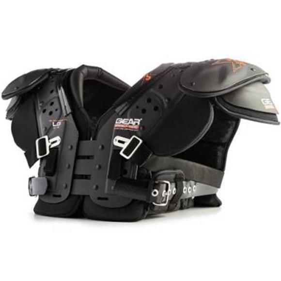 Gear Pro-Tec 1454182 X3 Adulte X15 Épaulettes Multi-Positions, Petit