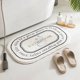 thumbnail image 2 of Soft Bath Mat Non Slip INS Style Doormat Water Absorbent Carpets Entrance Mats Balcony Porch Area Rugs Home Decor Mat Rugs My Lux Decor Round, 2 of 18