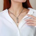 thumbnail image 4 of Openable Pendant Necklace Hourglass Necklace Souvenir, 4 of 4