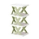 thumbnail image 2 of Organizador de zapatos de plástico - Estantería de almacenamiento de 5 niveles que ahorra espacio, ABS multicapa apilable para armario, entrada y residencia, 2 of 6