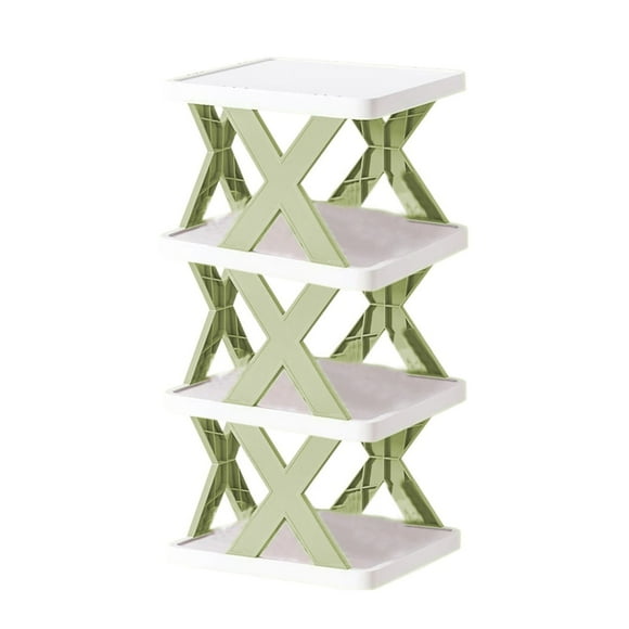 Bdday Storage Containers Household Space Saving Storage Plastic Multi-Layer Shelf Small Shoe Cabinet Outdoor Shoe Rack