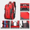 thumbnail image 4 of Sac à Dos de Randonnée 40 L Imperméable Léger Plein Air Randonnée Randonnée Sac de Jour Sac à Dos de Voyage pour Hommes Femmes, 4 of 8