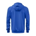 thumbnail image 5 of Resicozy Mens Cargo Hoodies Quarter Zip Sweatshirts Tactical Pullover Casual Gym Athletic Loose Hooded Sweatshirts with Pocket Blue 3XL, 5 of 7