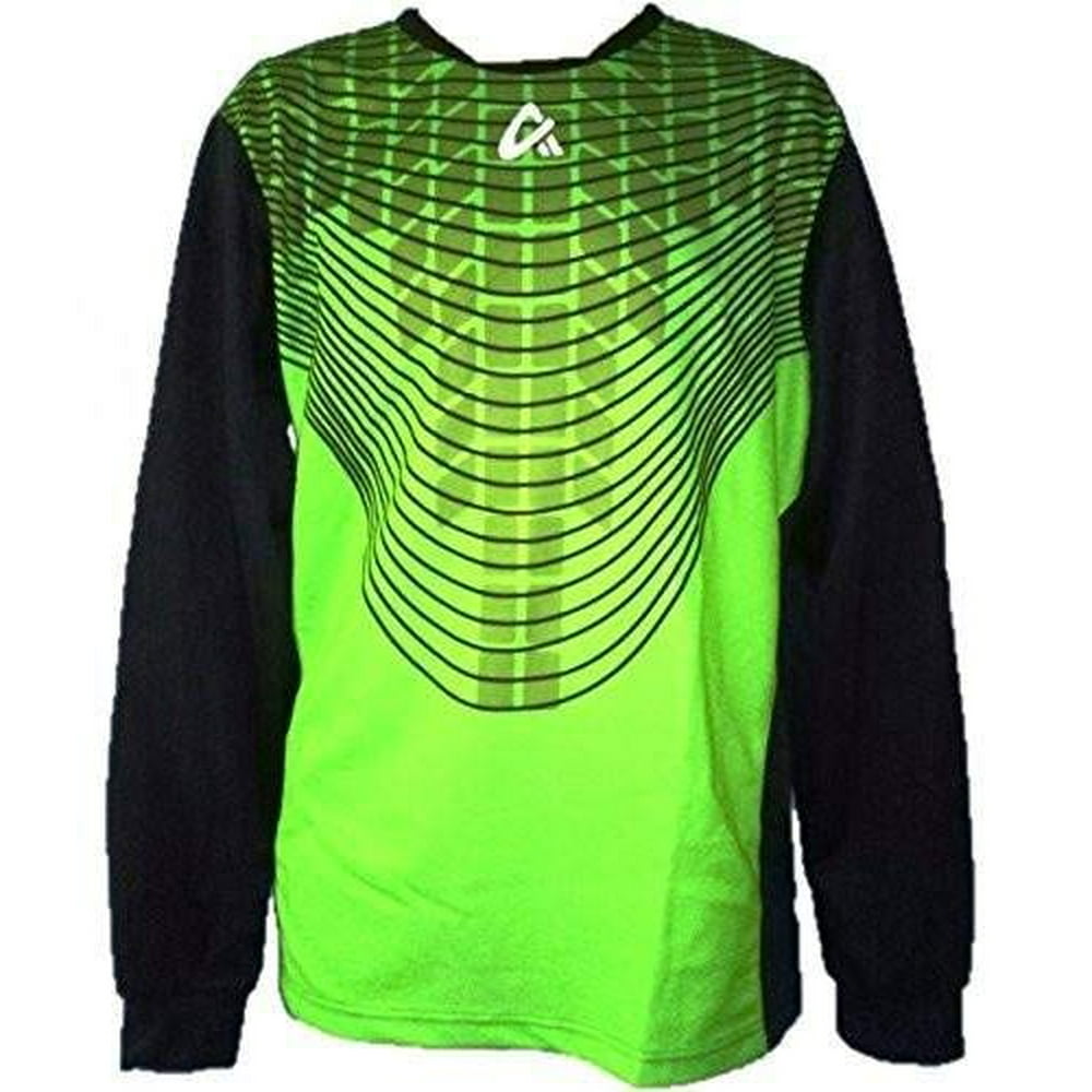 1 Stop Soccer 1 Stop Soccer Youth Goalkeeper Goalie Shirt (F Green