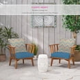 thumbnail image 2 of FBTS Prime Outdoor Pillows Rainbow Set of 2 Patio Accent Throw Pillows 18x18 inch Square Toss Pillows for Couch Bed Sofa Patio Garden Furniture, 2 of 5