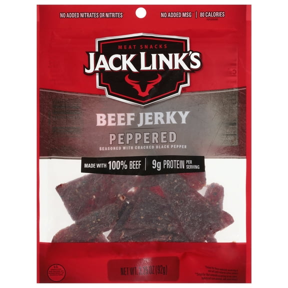 3.25oz Jack Link's Peppered Beef Jerky 1 / 1 Count