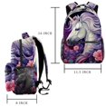 thumbnail image 2 of Lightweight Backpack Unicorn School Bag Travel Laptop Daypack for Men Women Casual Rucksack, 2 of 6