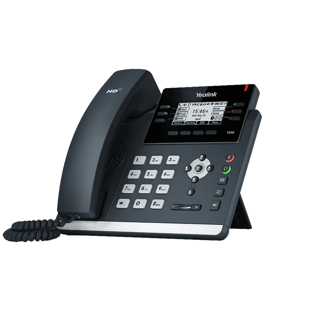 Teléfono IP Yealink SIP-T42G, HD, 2 Ptos Gigabit, POE, Pantalla de 2.7 (CAJA ABIERTA BUEN ESTADO) Yealink SIP-T42G-CA