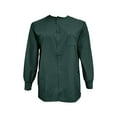 thumbnail image 2 of M&M SCRUBS Women's Scrub Jacket Warm Up Lightweight Medical Scrub Jacket - Pack of 12 Set (Hunter Green, Small), 2 of 6