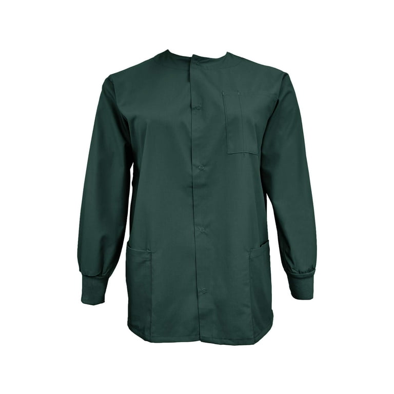 Natural Uniforms Women's Scrub Jacket Warm Up Lightweight Medical Scrub  Jacket - Pack of 12 Set (Hunter Green, Small) - Walmart.com