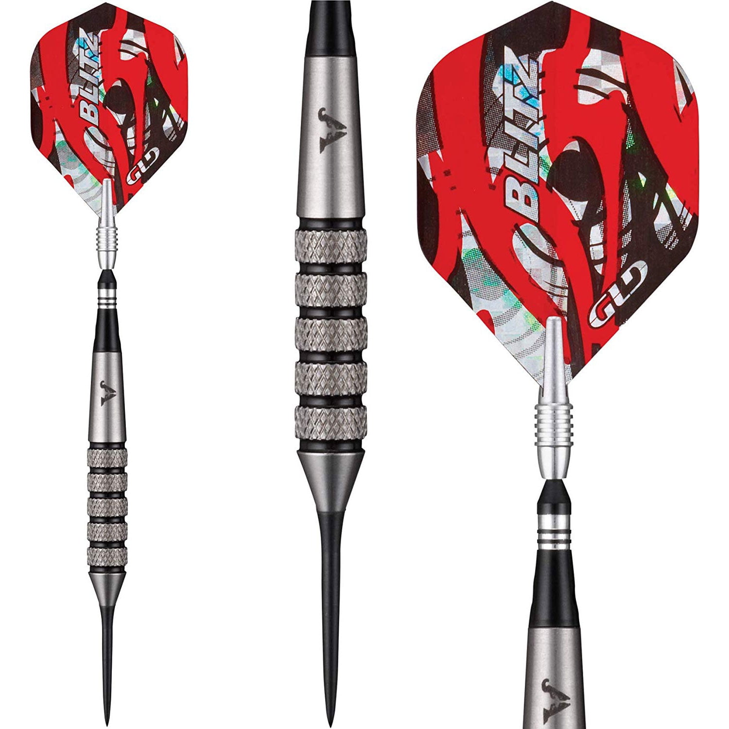 Viper Blitz 26 Gram 95 Percent Tungsten Steel Tip Darts with Storage Travel Case