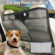 thumbnail image 2 of Barandilla para coche, protección para mascotas, red para asiento trasero, red divisoria para coche para perros, 2 of 5