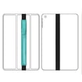 thumbnail image 3 of Methold Funda protectora de cuero PU para tableta, lápiz táctil, bolsa de viaje con banda elástica Electrónica, 3 of 4