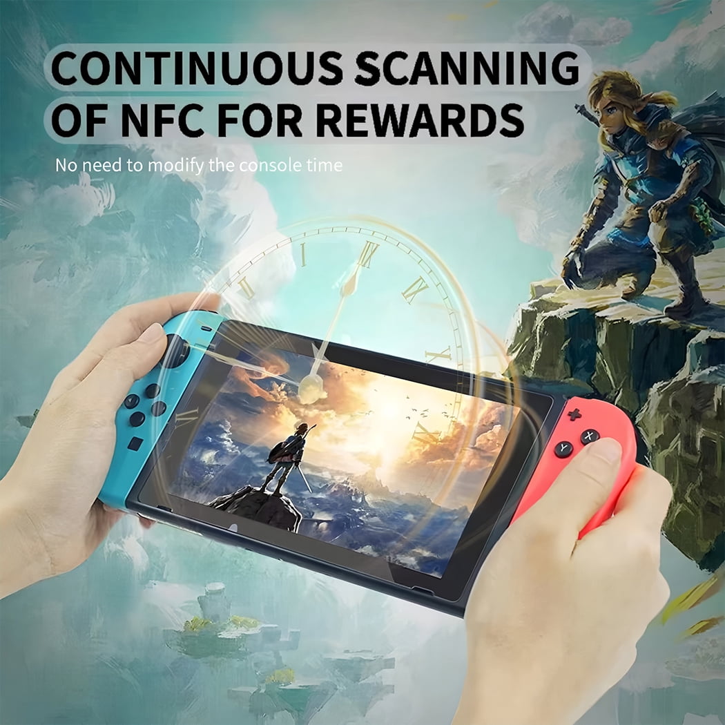 FOR NFC Tag Emulator Unlimited Rewrite Auto UID Regen Compatible with 50+ Games on Nintendo Switch