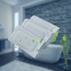 thumbnail image 5 of Alfombra de baño con almohada Blanco Espuma de PVC antibacteriana suave antideslizante, 5 of 7