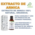 thumbnail image 2 of EXTRACTO DE ÁRNICA 60 ML VIVONATURAL. 100% NATURAL. ORGÁNICO, 2 of 4