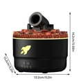 Aromatherapy Humidifier 2025 Best Volcano Humidifier with 7 LED Colors 2 Modes ThreeSpeed
