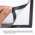 thumbnail image 3 of Unique Bargains Magnetic Sign Holder 11x17,  2PCS A3 Magnetic Display Frame Self Adhesive Photo Frame for Refrigerator, Silver, 3 of 7