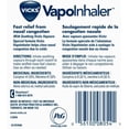 thumbnail image 2 of Vicks Inhaler for Quick Relief from Blocked Nose 0.5ml - Pack of 5, 2 of 2