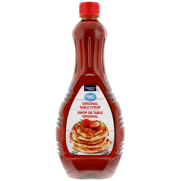 Great Value Original Table Syrup, 750 mL