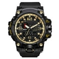 thumbnail image 1 of Hombres 50m Relojes de pulsera impermeables Hombre Niño Deportes Cuarzo Relojes LED clásicos Reloj de pulsera de estudiante Temporizador Eigraketly EL0884-02B, 1 of 2