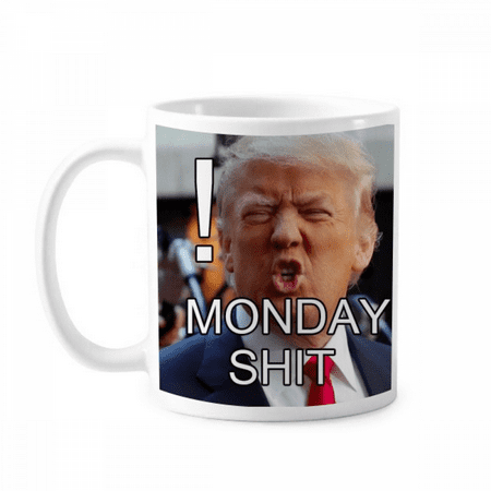 

America President Ridiculous Great Image Mug Pottery Cerac Coffee Porcelain Cup Tableware
