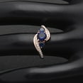 thumbnail image 5 of Brielle Birthstone Ring for Women Rose Gold Plated Sterling Silver CZ Ginger Lyne, 5 of 5