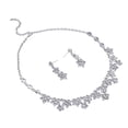 thumbnail image 4 of MLINS Bridal Jewelry Set White Alloy Pendant Necklace and Earrings with Delicate for Decoration, 4 of 8