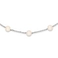thumbnail image 4 of 14K White Gold White FW Cultured Pearl Necklace 18 Inch, 4 of 6
