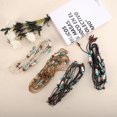 thumbnail image 5 of Unique Bargains 1Pc Adjustable Waist Belt Bohemian Tie Belt Bohemian Colored Beads Pattern Brown, 5 of 5