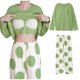 thumbnail image 2 of Xihbxyly Conjunto de Pijama, Elegante y Fino, de Manga Larga, Cómodo Conjunto de Poliéster de Dos Piezas, Ropa Ligera para El Hogar, Ideal para El Tiempo Libre En Verano, Regalo Perfecto para Ella., 2 of 4