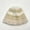 Spliced Fisherman Hat - Beige, variant on A Niche Designer Retro Color Block Handmade Woolen Hat For Autumn And Winter Warmth, Ear Protection, And Facial Display. Small Knitted Fisherman Hat