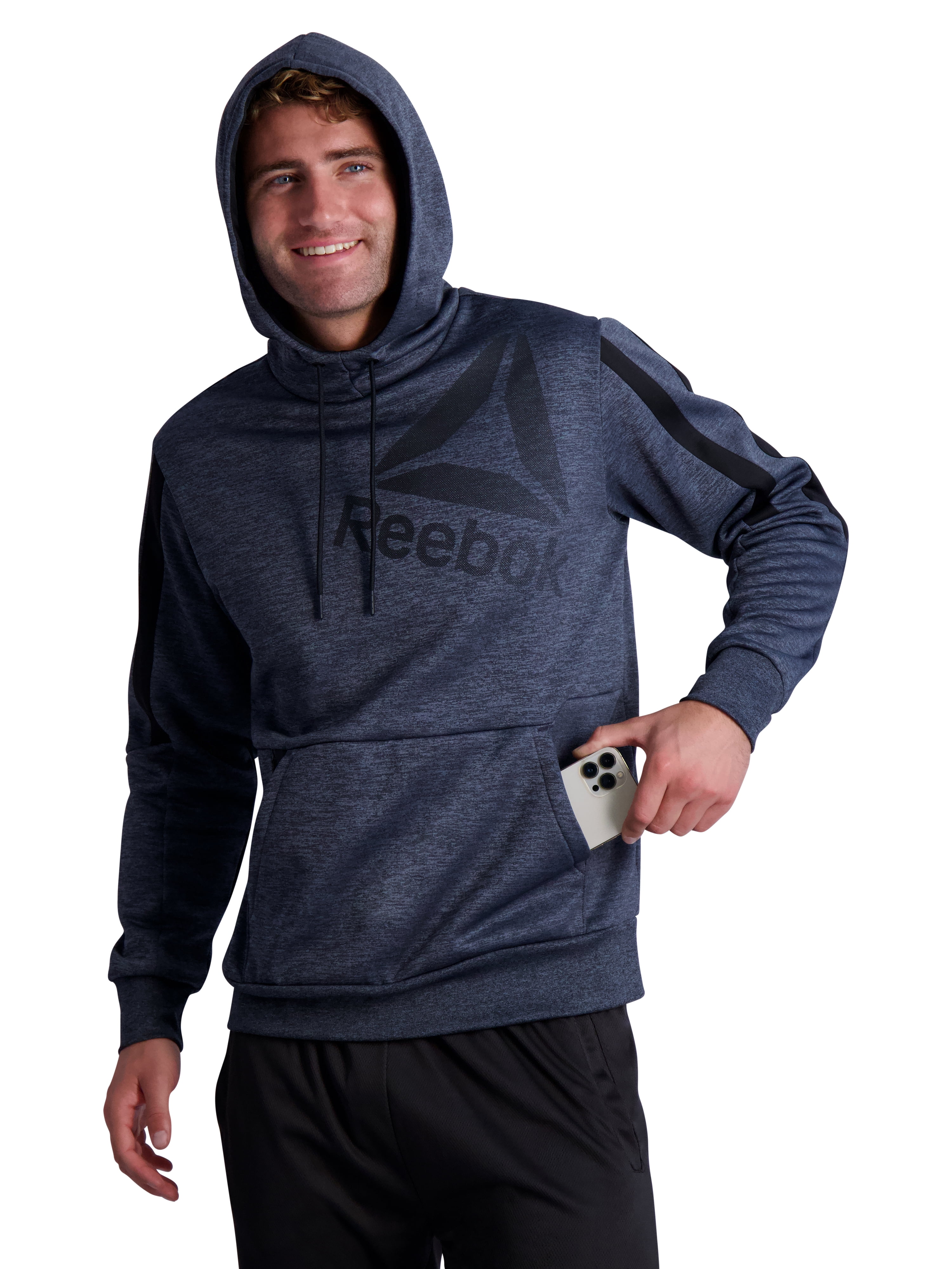 Reebok Men's Burst Pullover Hoodie, up to size 3XL