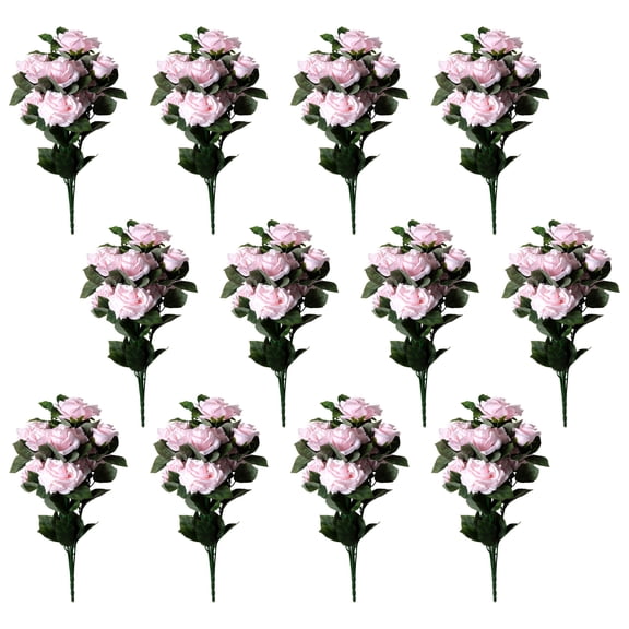 12 Pack: Pink Rose Bush by Ashland