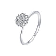 thumbnail image 2 of Señoras moda diamante moda creativa flor forma diamante anillo joyería Wmkox8yi sjalhkljlk3082, 2 of 8