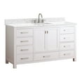 thumbnail image 4 of Avanity MODERO-VS60-NB-A-E Modero 60" Free Standing Single Basin Vanity Set - Blue, 4 of 7