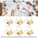 thumbnail image 3 of Clips Office Essential Stationery Long Tail Hollow Multipurpose Home Office Clips Small Creative Design Extended Length for Extra Fastener 100Pcs Set, 3 of 5