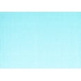 thumbnail image 1 of Ahgly Company Indoor Rectangle Solid Light Blue Modern Area Rugs, 8' x 12', 1 of 4