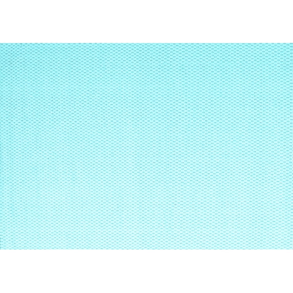 Ahgly Company Indoor Rectangle Solid Light Blue Modern Area Rugs, 8' x 12'