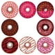 thumbnail image 3 of Pegatinas de Donuts hechas a mano, 8 diseños, etiquetas para pasteles, pan y hornear, 100-500 unidades, 3 of 4