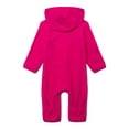 thumbnail image 2 of Wonder Nation Baby Microfleece Pram with Hood, Sizes 0/3M-12M, 2 of 3