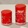 thumbnail image 4 of CHUANK Elegant Metal Tea Caddys Convenient Tea Container with Lid Durable Tea Tin Chinese Style Tea Box Snacks Storage Box, 4 of 17