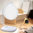 thumbnail image 3 of Lámpara de Luna con Carga Inalámbrica para Proteger los Ojos, Útil Luz LED de Lectura para Escritorio, Diseño de Decoración del Hogar., 3 of 5