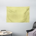 thumbnail image 1 of Retro Tapestry, Vertical Stripes with Polka Dots and Circles Geometric Symmetric Pattern Print, Wall Hanging for Bedroom Living Room Dorm Decor, 60W X 40L Inches, Yellow and Cream, by Ambesonne, 1 of 2