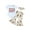 white2, variant on Western Baby Girl Clothes Infant Romper Highland Cow Flare Pants Headband 3Pcs Bell Bottom Outfit Set White 2 3-6 Months