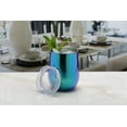 thumbnail image 6 of Bar 340 by Cambridge 12-Ounce Rainbow Stemless Wine Tumbler with Lid, 6 of 13