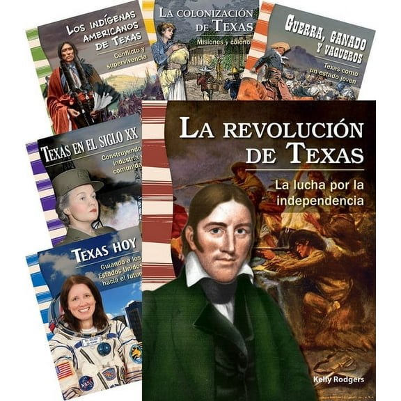 Social Studies: Informational Text: The State of Texas Spanish 8-Book Set (Other)