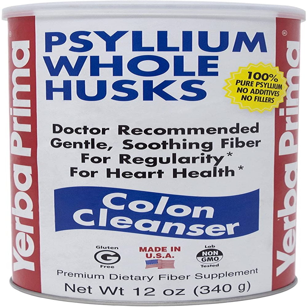 'BcTlyInc Psyllium Whole Husks, Ounce'